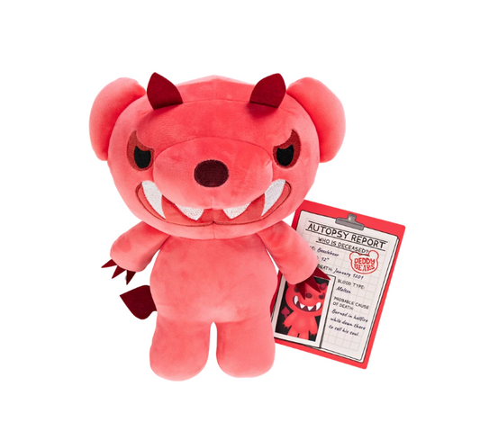 Series 1 - Deddy Bears - 30cm Plush In A Body Bag - Beelzebear