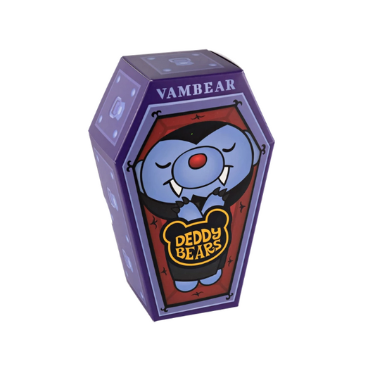 Series 1 - Deddy Bears - 15cm Plush In A Coffin - Vambear