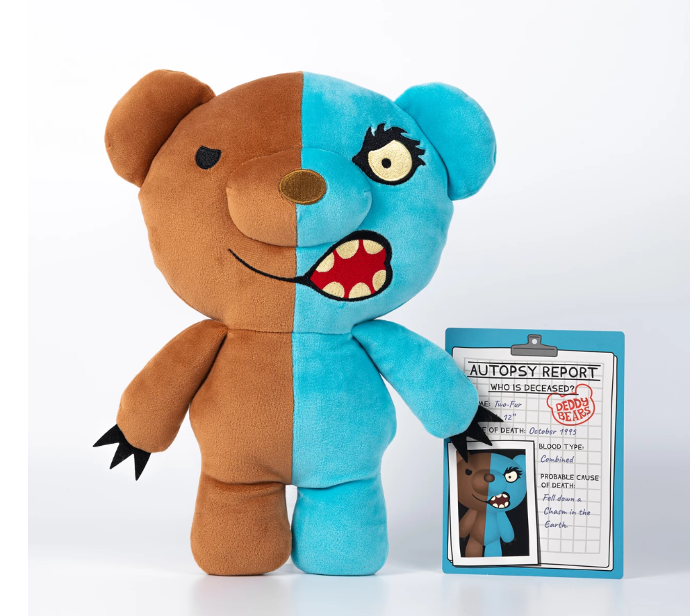Series 2 - Deddy Bears - 30cm Plush In A Body Bag - Two Fur