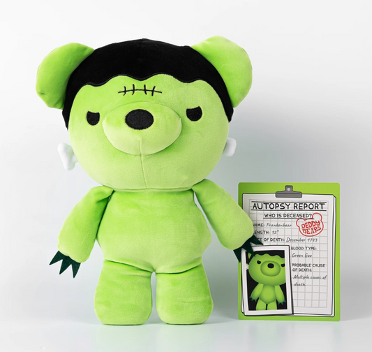 Series 2 - Deddy Bears - 30cm Plush In A Body Bag - Frankenbear