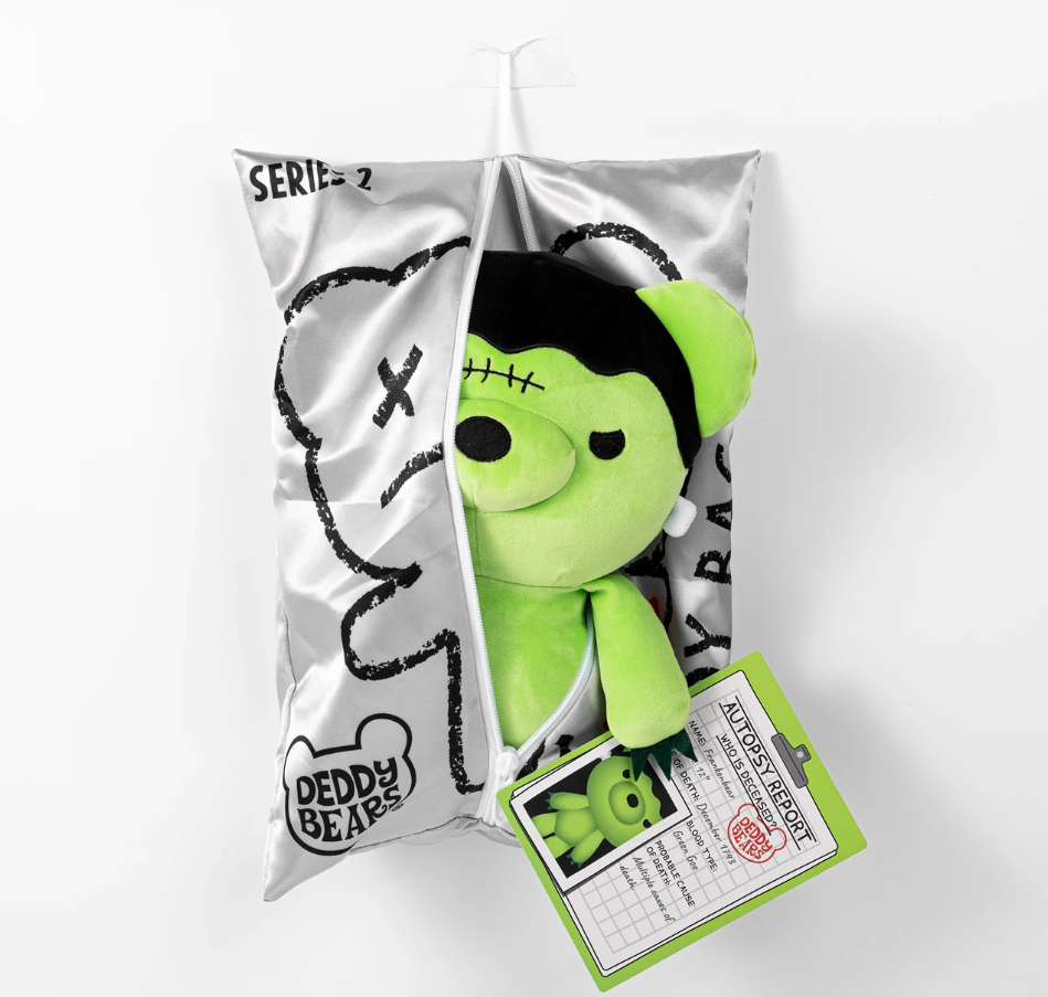 Series 2 - Deddy Bears - 30cm Plush In A Body Bag - Frankenbear