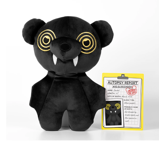 Series 2 - Deddy Bears - 30cm Plush In A Body Bag - Zombat