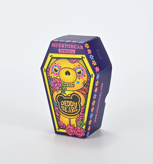 Series 2 - Deddy Bears - 15cm Plush In A Coffin - Muertobear