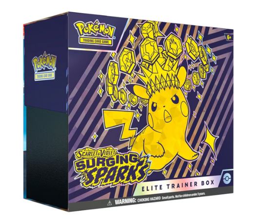 Pokemon TCG: Surging Sparks Elite Trainer Box