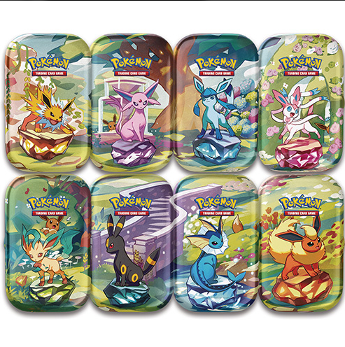 Pokemon Scarlet & Violet 8.5 Prismatic Evolutions - Mini Tin (1x Mini Tin)