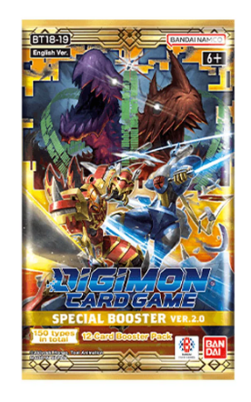 Digimon Card Game: Special Booster Ver.2.0 (BT18-19) Booster Box