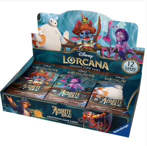 Disney Lorcana TCG: Azurite Sea Booster Box