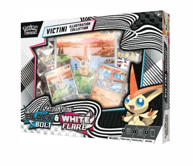 Pokémon TCG: Scarlet & Violet 10.5 - Black Bolt & White Flare Unova Victini Illustration Collection