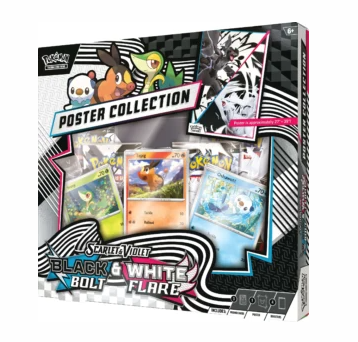 Pokémon TCG: Scarlet & Violet 10.5 - Black Bolt & White Flare Unova Poster Collection