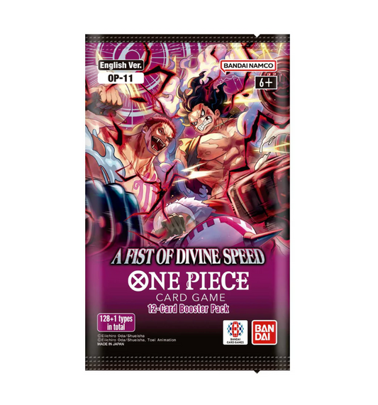 One Piece Card Game: A Fist Of Divine Speed (OP-11) Booster Box *pre order*