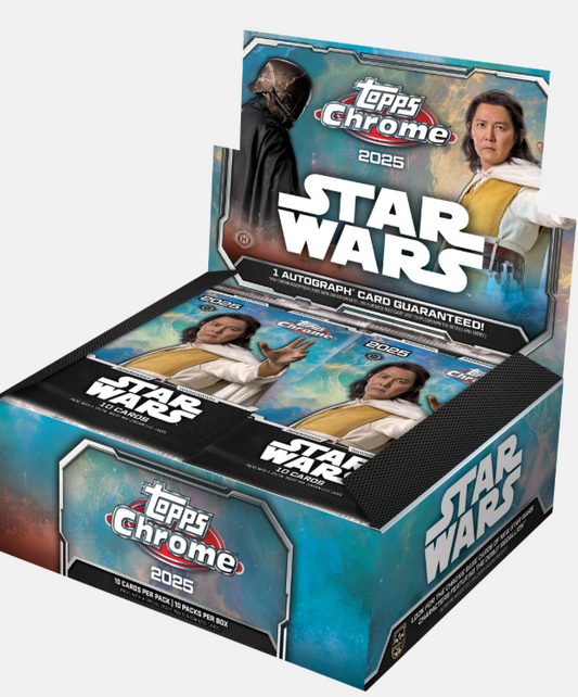 2025 Topps Chrome Star Wars - Hobby Box