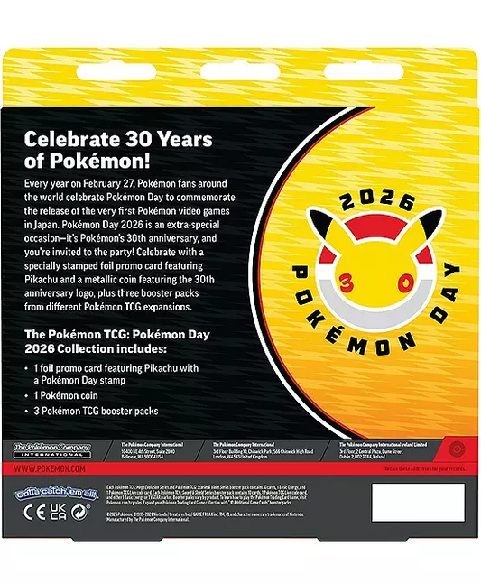Pokemon Trading Card Game (TCG): Pokémon Day 2026 Collection
