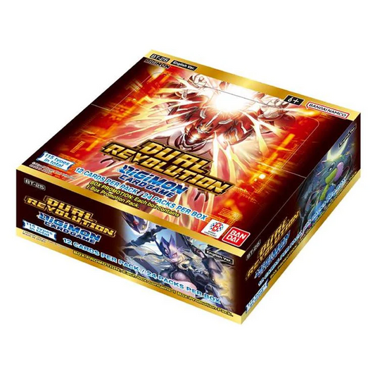 Digimon Card Game: Booster Pox - Dual Revolution (BT-25) *Pre Order)