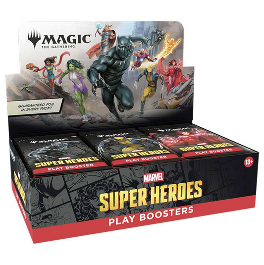 Magic: The Gathering: Marvel Super Heroes Play Booster Box (30 Packs) *Pre Order*