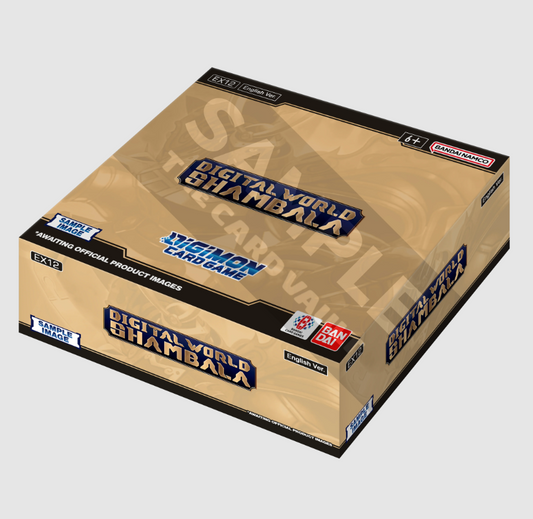 Digimon Card Game: Extra Booster - Digital World Shambala Booster Box (24 packs) *pre order*