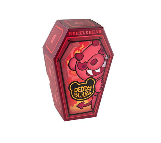 Series 1 - Deddy Bears - 15cm Plush In A Coffin - Beelzebear