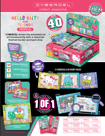 CYBERCEL - Hello Kitty and Friends Tropical Series 4 Booster Box