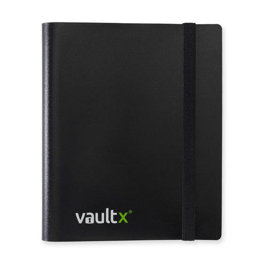 Vault X - 4 Pocket Strap Binder - Black