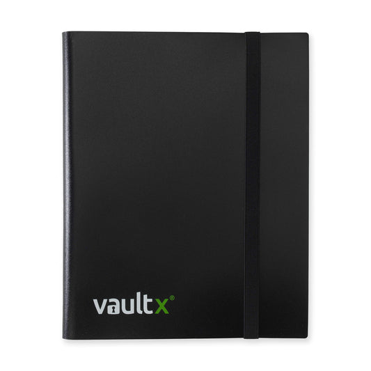 Vault X - 9 Pocket Strap Binder - Black