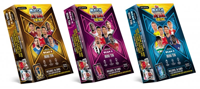 Topps Match Attax EXTRA Mini Tin 21/22