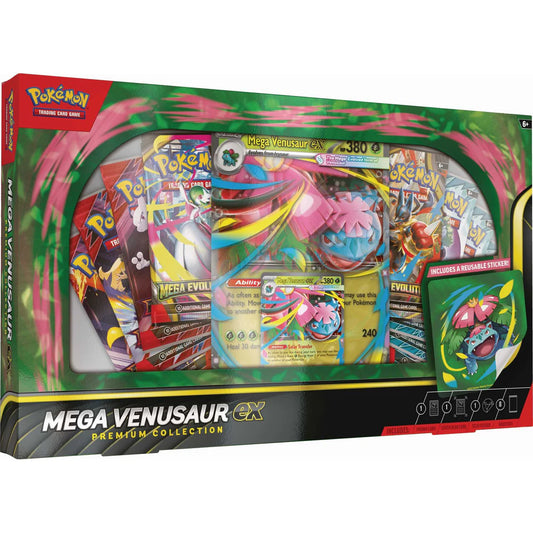 Pokemon TCG: Mega Venusaur Ex Premium Collection *Pre Order* *1 Per person*