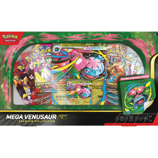 Pokemon TCG: Mega Venusaur Ex Premium Collection *Pre Order* *1 Per person*