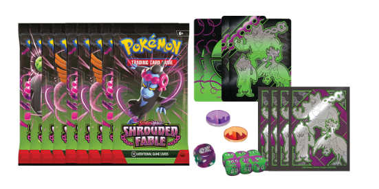 Pokémon TCG: Scarlet & Violet-Shrouded Fable Elite Trainer Box (1 Full Pokémon TCG: Scarlet & Violet-Shrouded Fable Elite Trainer Box (1 Full