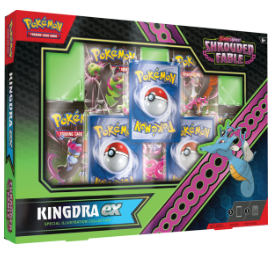 Pokémon TCG: Scarlet & Violet 6.5 - Shrouded Fable EX Special Collection - Greninja EX & Kingdra EX