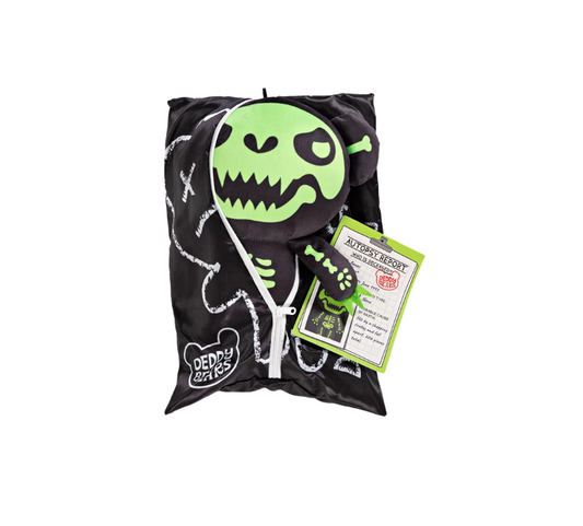 Series 1 - Deddy Bears - 30cm Plush In A Body Bag - Bones