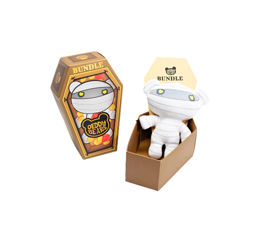 Series 1 - Deddy Bears - 15cm Plush In A Coffin - Bundle