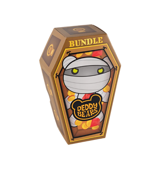Series 1 - Deddy Bears - 15cm Plush In A Coffin - Bundle