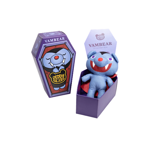 Series 1 - Deddy Bears - 15cm Plush In A Coffin - Vambear