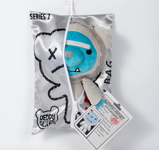 Series 2 - Deddy Bears - 30cm Plush In A Body Bag - Frostbite