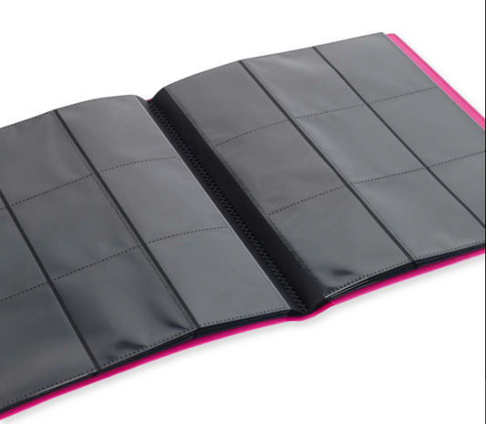 Vault X - 9 Pocket Strapped Binder - Pink