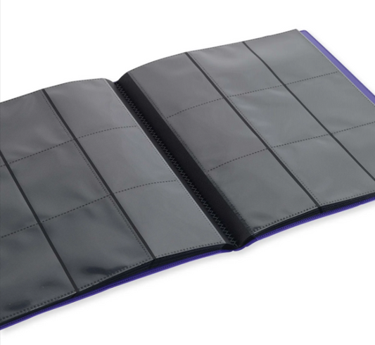 Vault X - 9 Pocket Strapped Binder - Purple