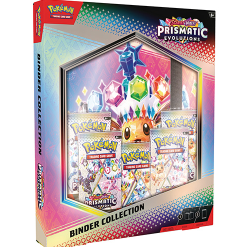 Pokemon TCG Scarlet & Violet 8.5 Prismatic Evolutions - Binder Collection
