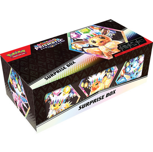 Pokemon TCG: Prismatic Evolutions - Surprise Box *Pre order* *Expected Delay*