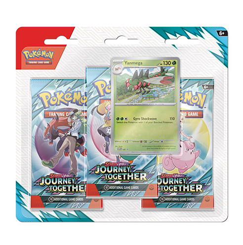 Pokemon TCG: Scarlet & Violet 9 - Journey Together - Triple Blister *Pre Order*