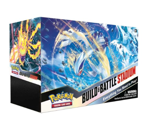 Pokémon TCG: Sword & Shield 12 Silver Tempest Build and Battle Stadium Box