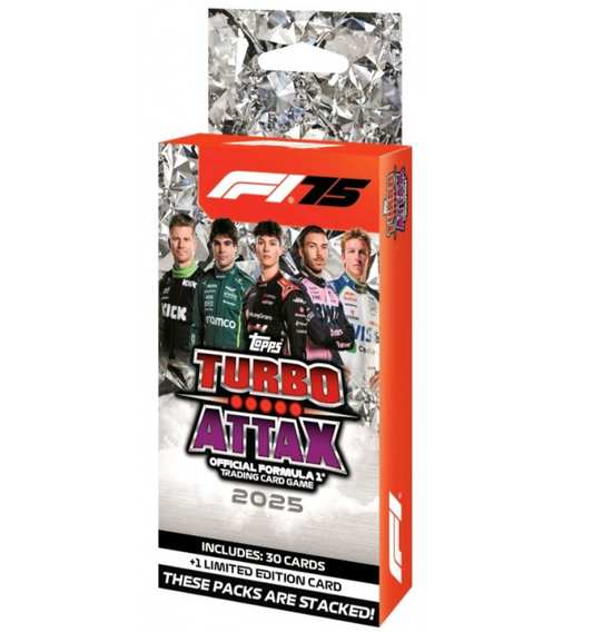 Turbo Attax 2025 Trading Card Game Value Box