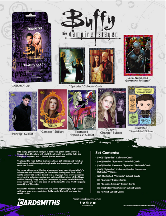 Cardsmiths - Buffy the Vampire Slayer Collector Box - 2 Packs *Pre Order*