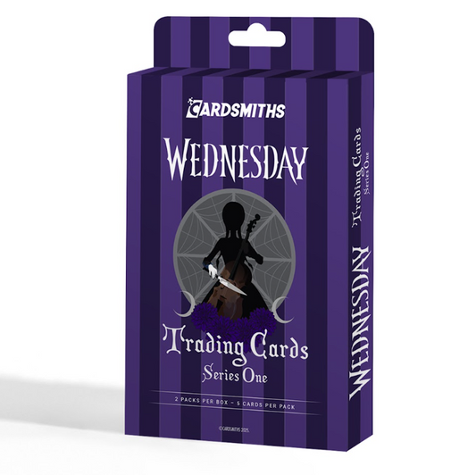 Cardsmiths - Wednesday Series 1 Trading Cards - Collector Box *Pre Order*