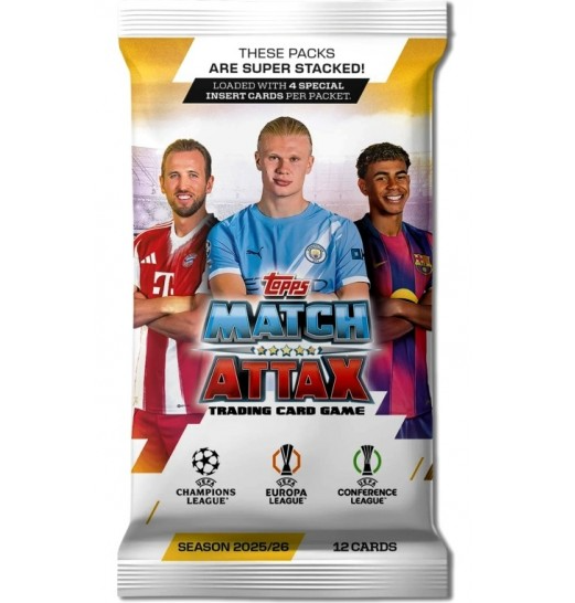 Match Attax 2025/26 Trading Card Pack (1x Pack)