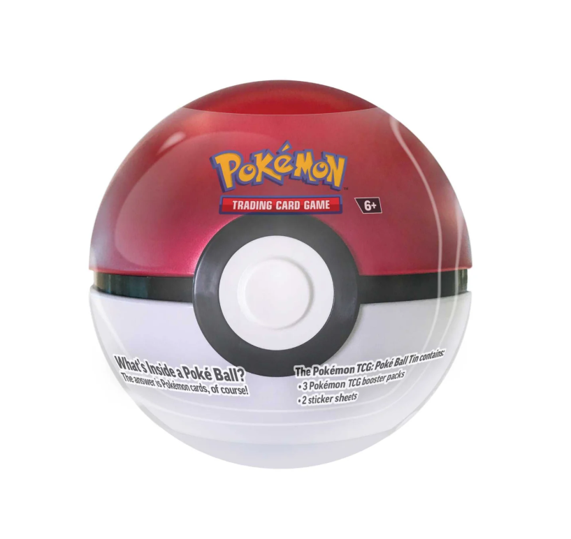 Pokemon TCG: Poke Ball Tin (2025) - One Tin At Random *Pre order*