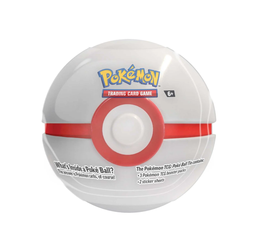 Pokemon TCG: Poke Ball Tin (2025) - One Tin At Random *Pre order*