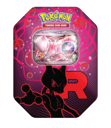 Pokémon TCG: Team Rocket Tin (Pick your tin)