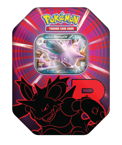 Pokémon TCG: Team Rocket Tin (Pick your tin)