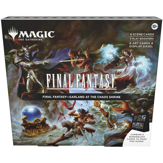 Magic: The Gathering: Final Fantasy Scene Box - Final Fantasy - Garland At The Chaos Shrine