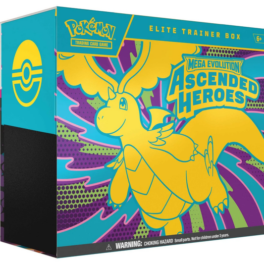 Pokémon TCG: Mega Evolution Ascended Heroes - Elite Trainer Box *Pre order* Max 1 Per person
