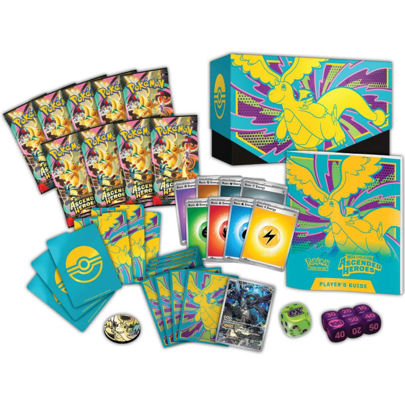 Pokémon TCG: Mega Evolution Ascended Heroes - Elite Trainer Box *Pre order* Max 1 Per person
